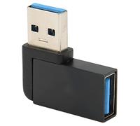 Adaptador USB 3.0, Adaptador USB 3.0 Hembra a Macho 5 Gbps Plug and Play Duradero para Computadoras Portátiles para Oficina para Consolas de Juegos