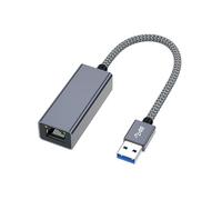Adaptador USB 3.0 Gigabit Ethernet RJ45 para conexión estable de cable y baja latencia en múltiples escenarios