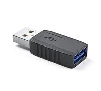 Adaptador USB 3.0 macho a hembra de codo de 90° USB 3.0 rápido, convertidor de conector recto hacia arriba, hacia abajo, izquierdo, derecho, extensor de codo izquierdo
