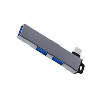 Adaptador USB 3.0 portátil de aluminio tipo C a USB con 1 puerto USB 3.0 + 2 puertos USB 2.0 para una fácil expansión