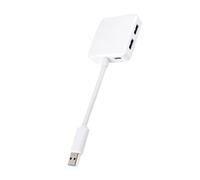 Adaptador USB 3.0 que ofrece adaptador de expansión de cuatro puertos para placa de desarrollo, compatible con transferencia rápida de datos de 5 Gbps, concentrador USB para dispositivos de baja