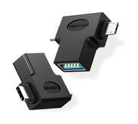 Adaptador USB 3.0 Vention CDIB0/ USB Tipo-C Macho - MicroUSB Macho