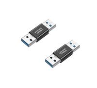 Adaptador USB 3.1 Macho a Macho (2 Unidades) - Conexión Directa de Alta Velocidad