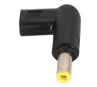 Adaptador USB 3.1 Tipo C Hembra a CC, ángulo Recto de 90° 100 W PD USB C a 18,5-20 V 5,5 X 2,5 Mm Adaptador de Corriente CC, Adaptador USB con Chip Inteligente E Mark para