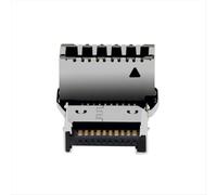 Adaptador USB 3.1 tipo E de 90 grados, 10 G, frontal tipo C, B