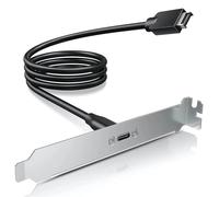Adaptador USB 3.2 de 20 Gbps, cable de extensión de cabezal de placa base, conector USB-C a USB 3.2 tipo E, clave A de 20 pines, soporte PCIe