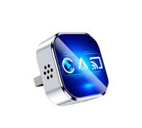 Adaptador USB 3 en 1 Inalámbrico MirrorLink CarPlay para Android Auto Box Conectar y Usar para Convertir CarPlay con Cable A Inalámbrico