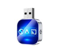 Adaptador USB 3 en 1 para Carplay Mirror Link, Android Auto, Caja Inteligente con Inteligencia Artificial, Carplay con Cable A Inalámbrico B