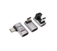 Adaptador USB 4 C a C Equip 40Gbps PD 240W Paquete de 3