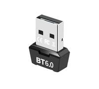 Adaptador USB 6.0 BT6.0 Dongle Receptor de Audio y Música Transmisor para Teclado, Ratón, Auriculares y Altavoces