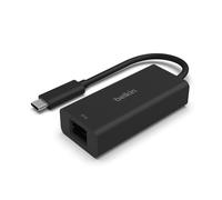 Belkin Adaptador USB Tipo C a Ethernet 2.5 GB, certificación USB-IF y Thunderbolt 3/4, Adaptador de Red USB-C a LAN Compatible con MacBook Pro/Air, iPad Pro, XPS, Surface y Otros Dispositivos USB-C