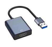 Adaptador USB a interfaz multimedia HD, Interfaz multimedia HD a USB,Convertidor de 1080p Mujer | Adaptador de controlador estable portátil, Suministros electrónicos para ordenador portátil