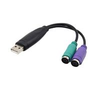 Adaptador USB a PS2 con soporte para conmutador KVM