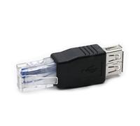 Adaptador USB a red para cámara con cable para el hogar, convertidor de Internet, cabezal de cristal, Ethernet, conector de conversión