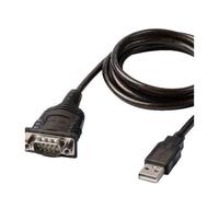 Adaptador USB a serie Lindy 43413 con retención COM 1,5 m