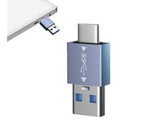 - Adaptador USB a USB - Adaptador multifuncional ligero a USB, compatible con tableta, jugador, portátil, adaptador USB C a USB para el hogar, la oficina