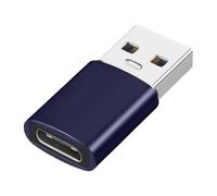 Adaptador USB A USB C | Adaptador De Cargador De Automóviles | Tipo C Hembra A Un Convertidor De Cable De Cargador Masculino | Conector Tipo C A USB para La Unidad Flash, Teclado, Teléfono, Com