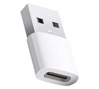 Adaptador USB a USB C para 15 14 13 USB macho a tipo C hembra, convertidor de teléfono celular, adaptador de carga de transferencia de datos