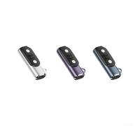 Adaptador USB a USB C para Mojawa Run Plus Metal Block Converter Data Transfer Port Adapter Plata (Morado)