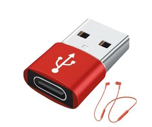 Adaptador USB - Adaptador De Reloj | Convertidor PD Tipo C A USB De Carga Rápida, Portátil Para Teléfono, Hogar, Coche, Tableta, Portátil, Viaje, PC, Recarga Rápidamente Y Garantiza Una Consistencia C