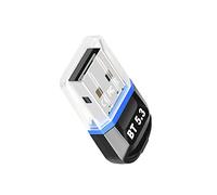 Adaptador USB Bluetooth 5.0, dongle Bluetooth para PC, portátil, computadora, escritorio, estéreo, compatible con Windows 8.1/10/11