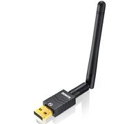 Adaptador USB Bluetooth 5.1 de Largo Alcance, Adaptador Bluetooth Dongle para PC, Transmisor Receptor Bluetooth Compatible con Win 11/10/7, Apto para Ratón, Teclado, Impresora, Auriculares