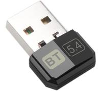 Adaptador USB Bluetooth 5.4, adaptador de audio mini USB, receptor/transmisor inalámbrico para PC/portátil, controlador gratuito para Win10/11