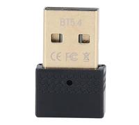 Adaptador USB Bluetooth 5.4, Receptor Dongle Bluetooth 5.4 para PC, Transmisor Receptor Bluetooth USB de 2,4 GHz para Computadora Auriculares Teclado Ratón Altavoces