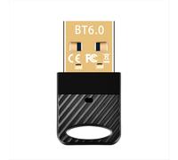 Adaptador USB Bluetooth 6.0, receptor de audio y música, transmisor para altavoces, teclados, ratones, auriculares e impresoras.