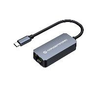 Conceptronic ABBY12GC Adaptador de Red USB-C a RJ-45 2.5GbE Wake-on-LAN Gris