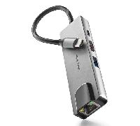 ADAPTADOR USB-C 4 EN 1: HDMI, USB-C, RJ45 Y USB 3,0 WONDERDOCKSUPRA