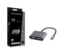 Hub Usb Tipo C Conceptronic Donn16G 1 X Hdmi / 1 X Vga / 1 X Usb Tipo C / 1 X Usb 3.0