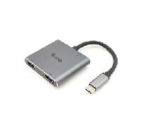 Equip Hub USB-C 4 en 1 Dual HDMI