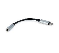 Cable adaptador equip usb tipo c a audio jack 3.5mm hembra