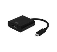 Aisens Conversor USB-C macho a DisplayPort hembra A109-0345 – 4K@60Hz – 15 cm – Negro