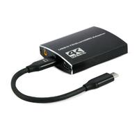 Adaptador USB-C a Doble HDMI Gembird A-CM-HDMIF2-01 4K 60Hz Negro