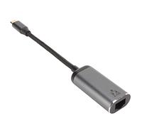 Adaptador USB C a Ethernet 2,5G RJ45 Plug and Play | Carcasa de metal, cable robusto, portátil para viaje, hot swap, compatible con laptops tabletas y teléfonos