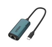 Adaptador USB-C a Ethernet - 5 Gbps de alta velocidad, USB-C a RJ45 5000 Mbps Ethernet LAN adaptador de red compatible con Thunderbolt 4/3, para iPhone 15 Pro/Max, MacBook Pro/Air 2023, iPad Pro, iMac