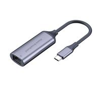 Adaptador USB C a Ethernet de 5 Gbps, Thunderbolt 4/3 de aluminio, red LAN RJ45, Plug and Play, para MacBook Air/Pro, Dell XPS, iPhone 15 Pro/Max, NAS, Windows Laptop, Chromebook, iPad Pro, Surface