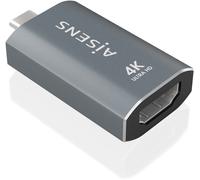 Adaptador USB-C a HDMI 2.0 4K (gris) - AISENS