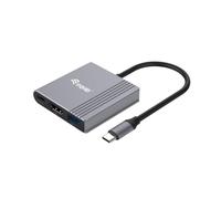 Equip Adaptador USB-C 3 en 1 – HDMI 4K, USB-A y USB-C PD 100W
