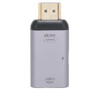 Adaptador USB C a HDMI 4K@60Hz de alta velocidad Thunderbolt3/4 Convertidor de tipo C a HDMI Admite duplicación o extensión de escritorio Diseño