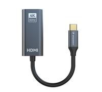 Adaptador USB-C a HDMI 4K 60Hz - Negro