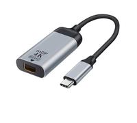 Adaptador USB C a HDMI 4K 8K 60HZ Cable USB Tipo-C a DP MiniDP 1.4 Convertidor VGA HDTV Adaptador Displayport, Compatible con MacBook, M2, M3, Air(M-C to F-miniDP 4K C)