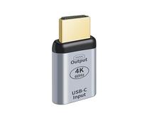 Adaptador USB C a HDMI 4K 8K 60HZ Cable USB Tipo-C a DP MiniDP 1.4 Convertidor VGA HDTV Adaptador Displayport, Compatible con MacBook, M2, M3, Air(F-C to M-HD 4K60HZ)