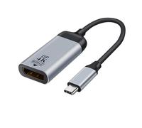 Adaptador USB C a HDMI 4K 8K 60HZ Cable USB Tipo-C a DP MiniDP 1.4 Convertidor VGA HDTV Adaptador Displayport, Compatible con MacBook, M2, M3, Air(M-C to F-DP 4K60HZ C)