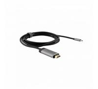 VERBATIM 49144 - Cable adaptador USB C > HDMI, 4K@60 Hz, 1,5 m..
