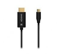 ADAPTADOR USB-C A HDMI 8K 60HZ AISENS 2M NEGRO