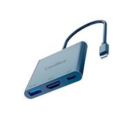 Adaptador USB C a HDMI, Adaptador Multipuerto USB C con HDMI 4K, USB-A 3.2 Gen1 y USB-C 100W PD Carga Rápida, Hub USB C Compatible con MacBook Pro/Air, iPad Pro/Air, Samsung, Surface.