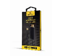 ADAPTADOR USB-C A HDMI-MACHO 4K 60HZ 2 M NEGRO